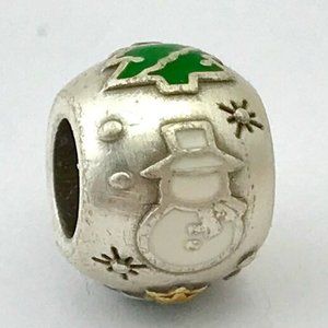 Brighton Frosty Bead,  Christmas Charm J94572, New